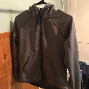 Gray Zip Up Hoody